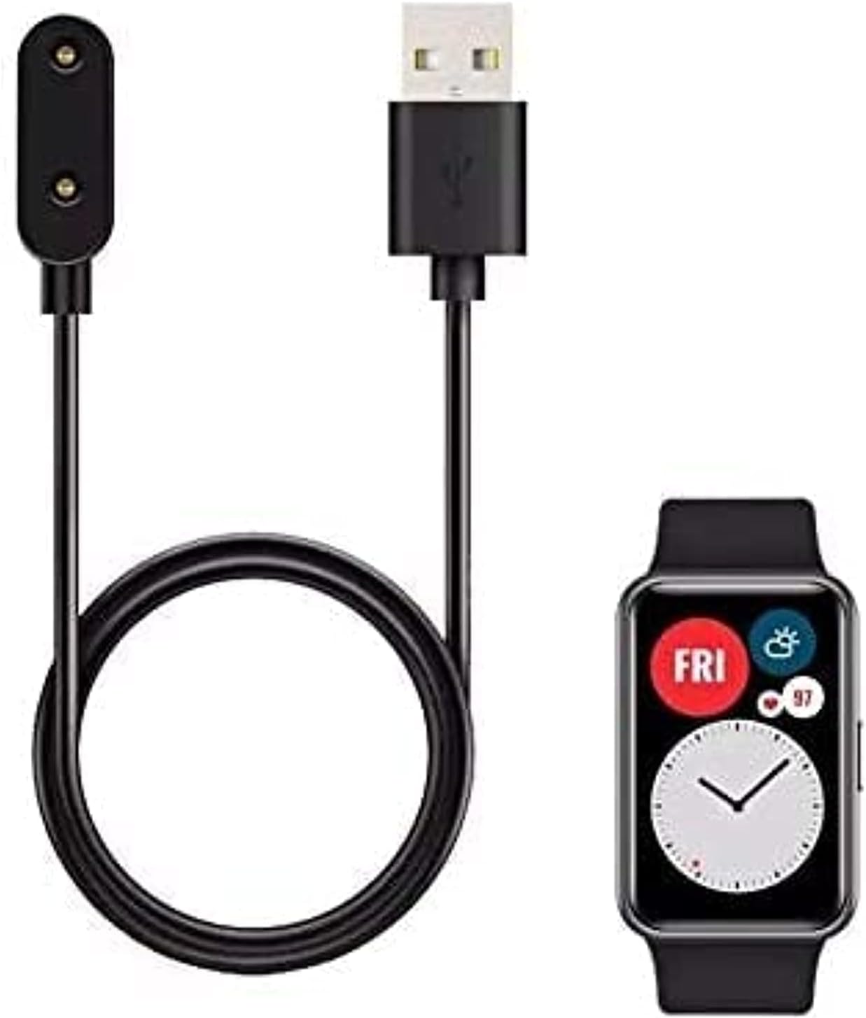 Aother Charger Compatible with Huawei Watch Fit, 1 Pack Charger Cable for Huawei Watch Fit USB Charging Dock