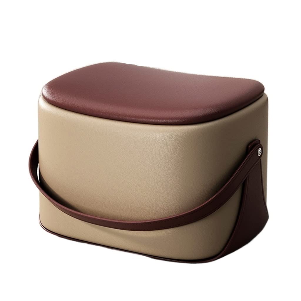 Repose-Pieds de Salon et Tabouret Bas Confortable pour l'Entrée