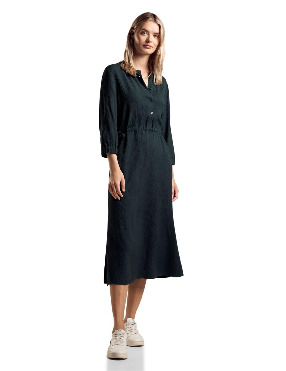 STREET ONE Sukienka midi, zielony (hunter green), 36