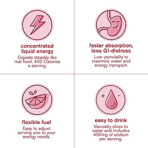 Image of Skratch Labs Super High-Carb Drink Mix Packets - Carbohydrate Powder - Cluster Dextrin and Electrolytes - Endurance Energy- Energy Gel Alternative - Raspberry - 16 Servings - Non-GMO