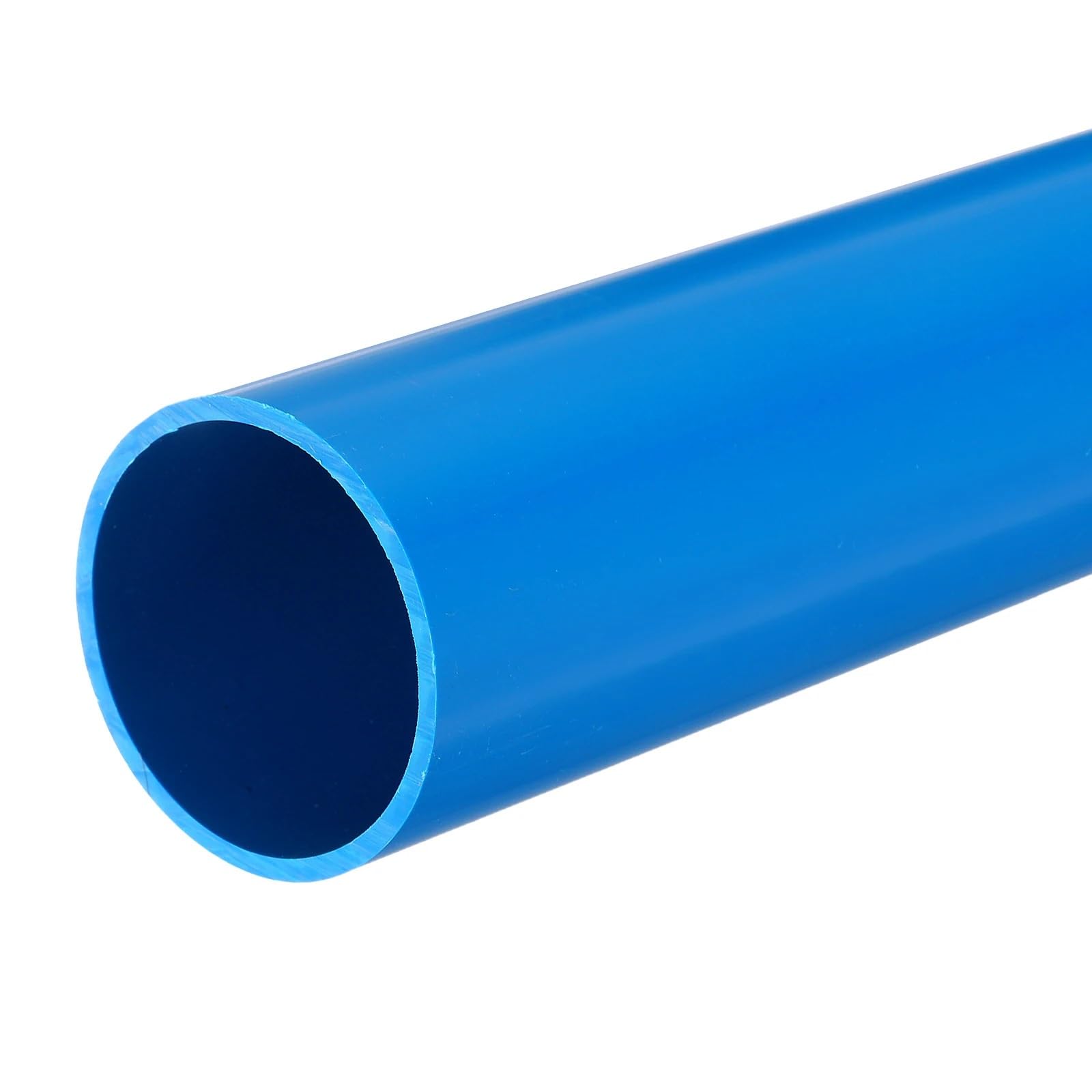 Tubo rígido Transparente de PVC, Tubo rígido de PVC con diámetro Interior de 16-101,6 mm y diámetro Exterior de 20-110 mm, Longitud de 330 mm(81.4x90mmx0.33m)