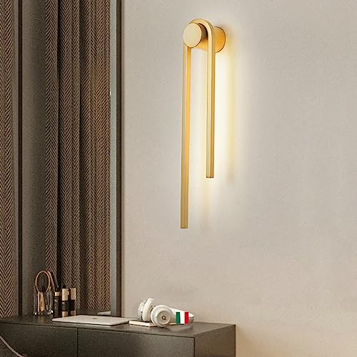 Aplique de pared de cabecera de dormitorio para lectura lineal 4