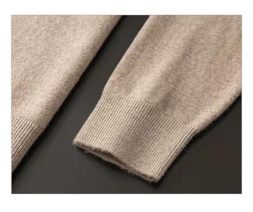 Pull col roulé pour hommes isolant contre le froid en laine mérinos - 7