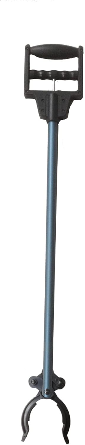 Litter Picker Grabber Reacher Tool 80cm Stainless Steel Rubbish Lightweight Extra Long Handy Trash Upper Claw Equipment for Elderly