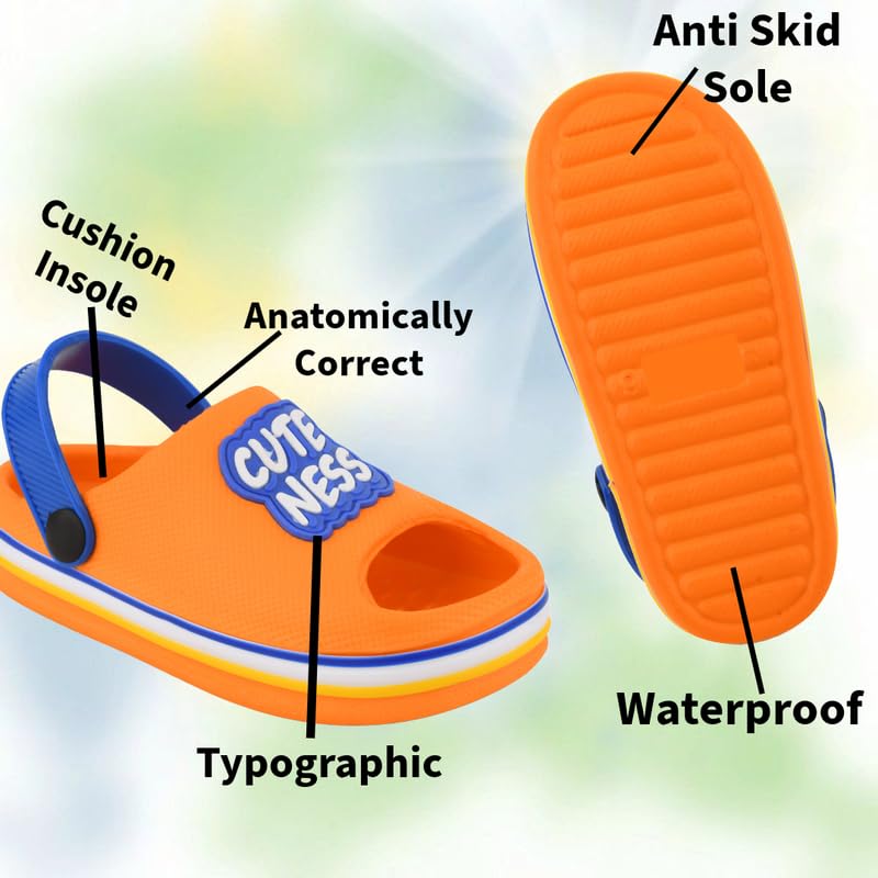 Image of SMARTOTS Lighweight Eva Flipflops for Kids, Stylish CuteNess Sling Back Kids Flipflop for Everyday Use
