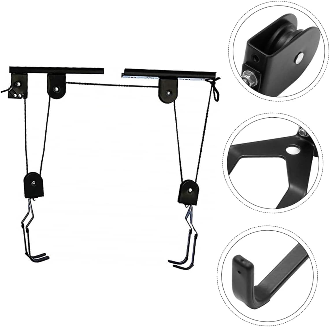 Indoor Wall Mounted Bike Hanger Storagebox Vertical Bike Stand Holder for Bicycles