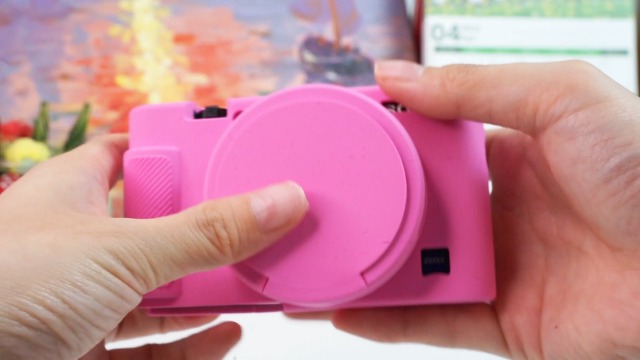 Custodia Rigida Per Canon PowerShot G7X Mark III | Canboc U102B | Nero | Protettiva