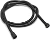 22.53Meter Stainless Steel Shower Hose Matte Black Flexible Shower Pipe Bathroom Color : Matte Black, Size : 2.5m