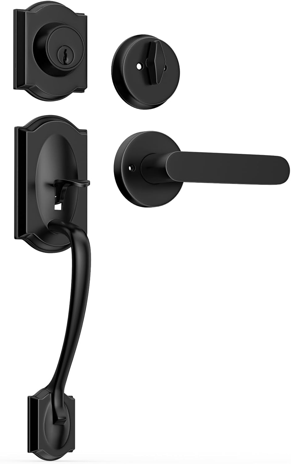 YYTDZSW Front Door Handle Set, Entry Door Handle Set,Exterior Door