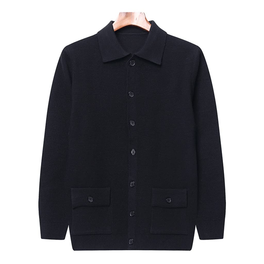Pull cardigan décontracté en laine pour les journées fraîches d'hiver
