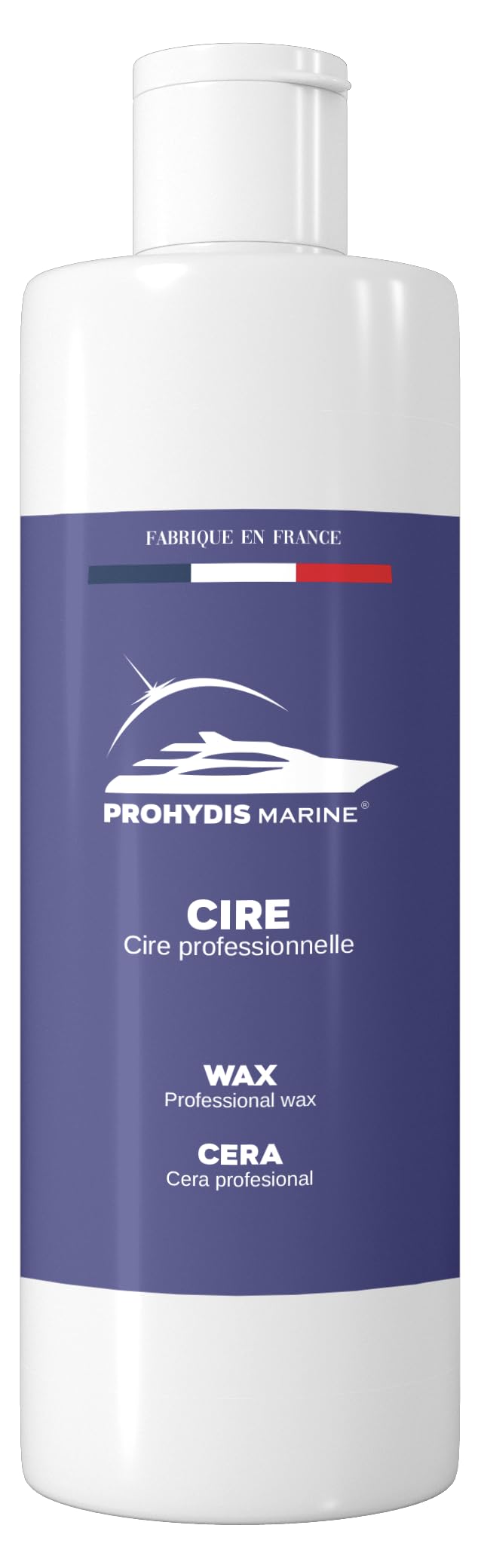 Cire/Produits D'HYGIENE pour Bateaux/Protège et Fait Briller, agréable au Toucher et Plus Facile à Nettoyer/Conçu et fabriqué en France