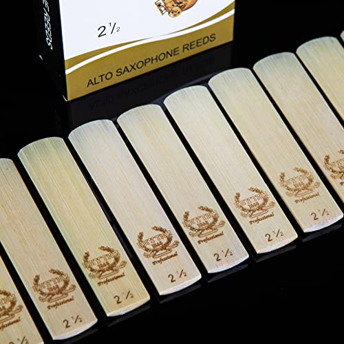Rhythm Alto Saxophone Reeds For Alto Sax Strength 2.5; Box Of 10 #TOP4