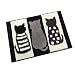 Linen Cushion Mat Household Bathroom Door Mat Water Household--Black Cat