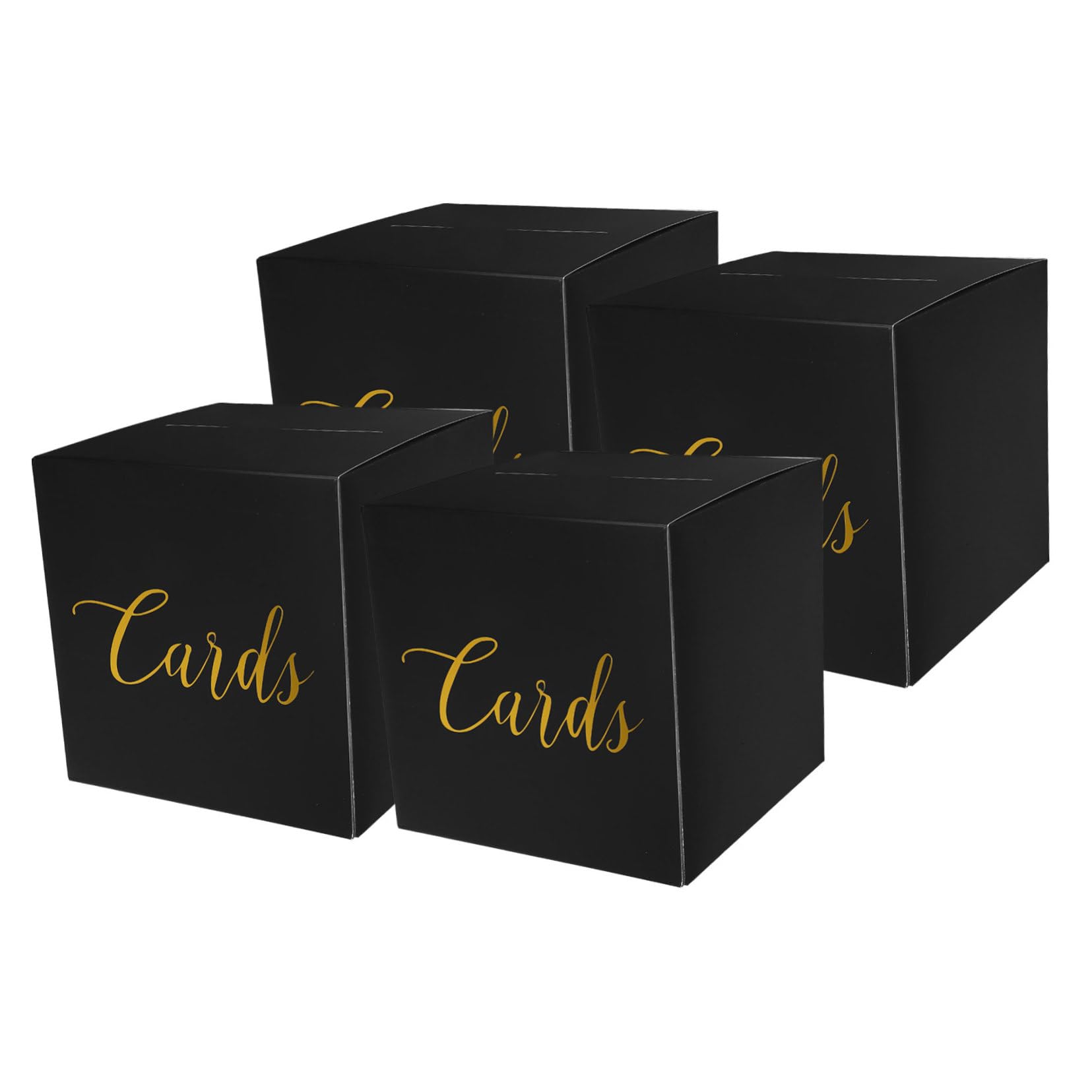 DECHOUS 4sätze Hochzeitskartenbox Mit Gratulationskarten Elegante Aufbewahrungsbox Für Geldgeschenke Umschläge Und Erinnerungen Für Hochzeiten Jubiläen Und Feiern