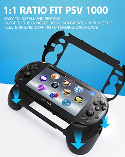 Modjuego LZEPSP088 L2 R2 Trigger Hand Grip Shell Controller Protective Case For Sony Ps Vita 1000  thumb #1