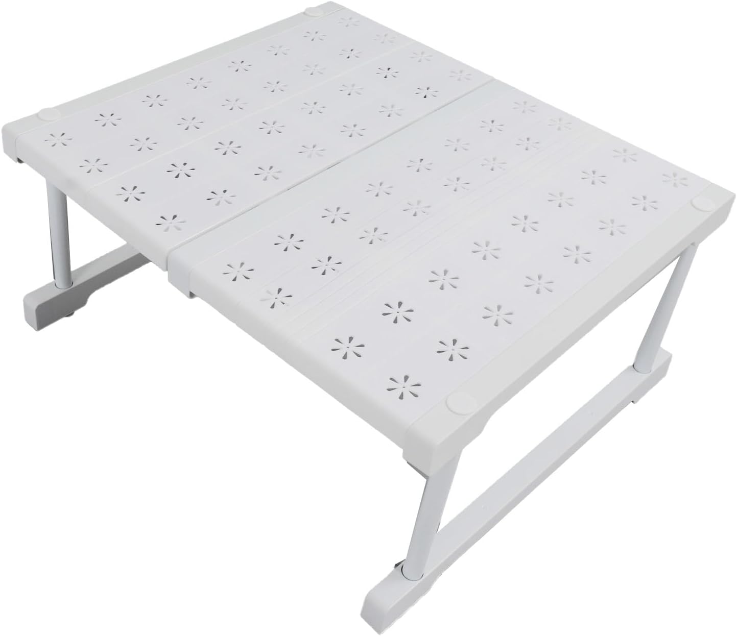 Expandable Closet Shelf, Pantry Shelf Organizer Expandable Storage Rack Cabinet Shelf Organizer Closet Stackable Rack for Kitchen Bathroom Pantry (Length 37-48cm / 14.6-18.9in)