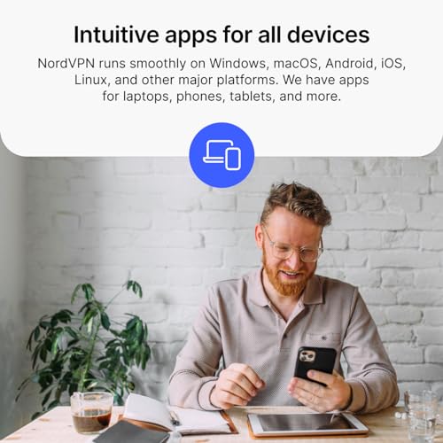 Image of NordVPN Standard, 10 Devices, 1-Month, VPN & Cybersecurity [Amazon Subscription]