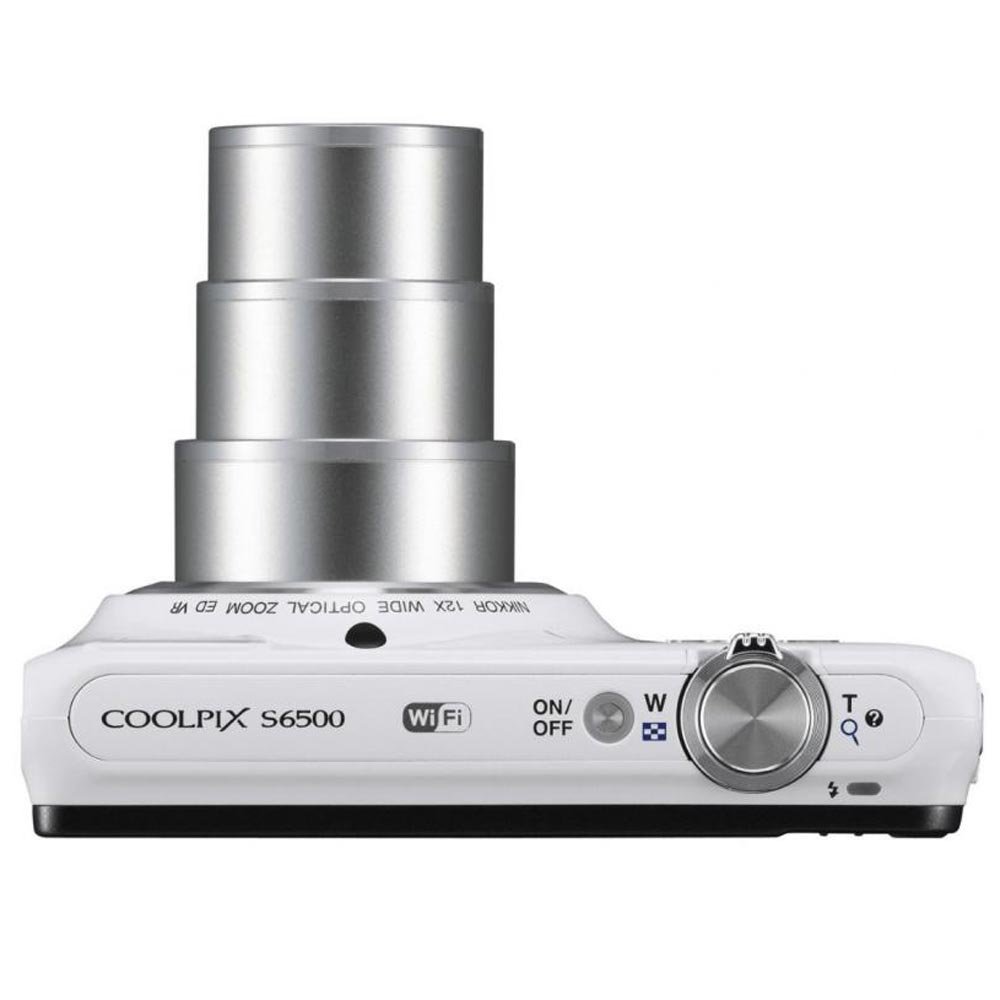 Buy Nikon Coolpix S6500 16MP Point-and-Shoot Digital Camera (White