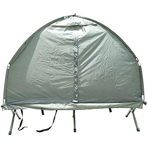 Nishore Barraca de berço portátil com colchão de ar confortável, saco de dormir quente e aconchegant