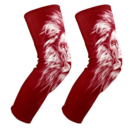 Genouillères rembourrées lion pour homme et femme protection sport