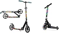Vista 1 de LaScoota Patinete para adultos y adolescentes. y Jetson Scooters Jupiter Kick Scooter (negro) Scooter plegable portátil para niños