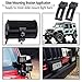 LED Light Bar Mounting Brackets 2PCS Base Slide Mounting Bracket Universal Most Slide Bracket Adjustable Holder Bracket Kit for Light Bar Work Lights Pod Lights (pack of 2)
