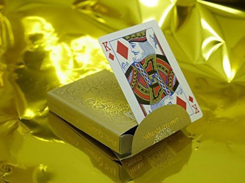Classic Gold Playing Cards