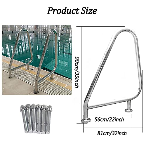 Barandas para piscina de acero inoxidable JUN-Handrails miniatura 6