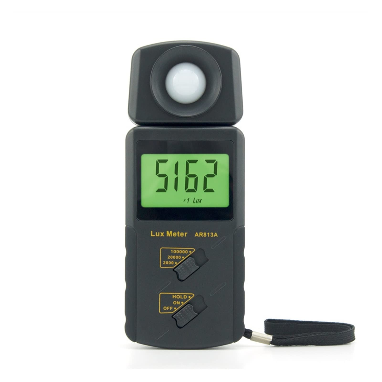 Medidor de luz Portátil de alta precisión de alta precisión de medidor de lux digital electrónico LCD Visualización de la pantalla AR813A Rango de medición 1~100.000 lux Efectivo y versátil(1)