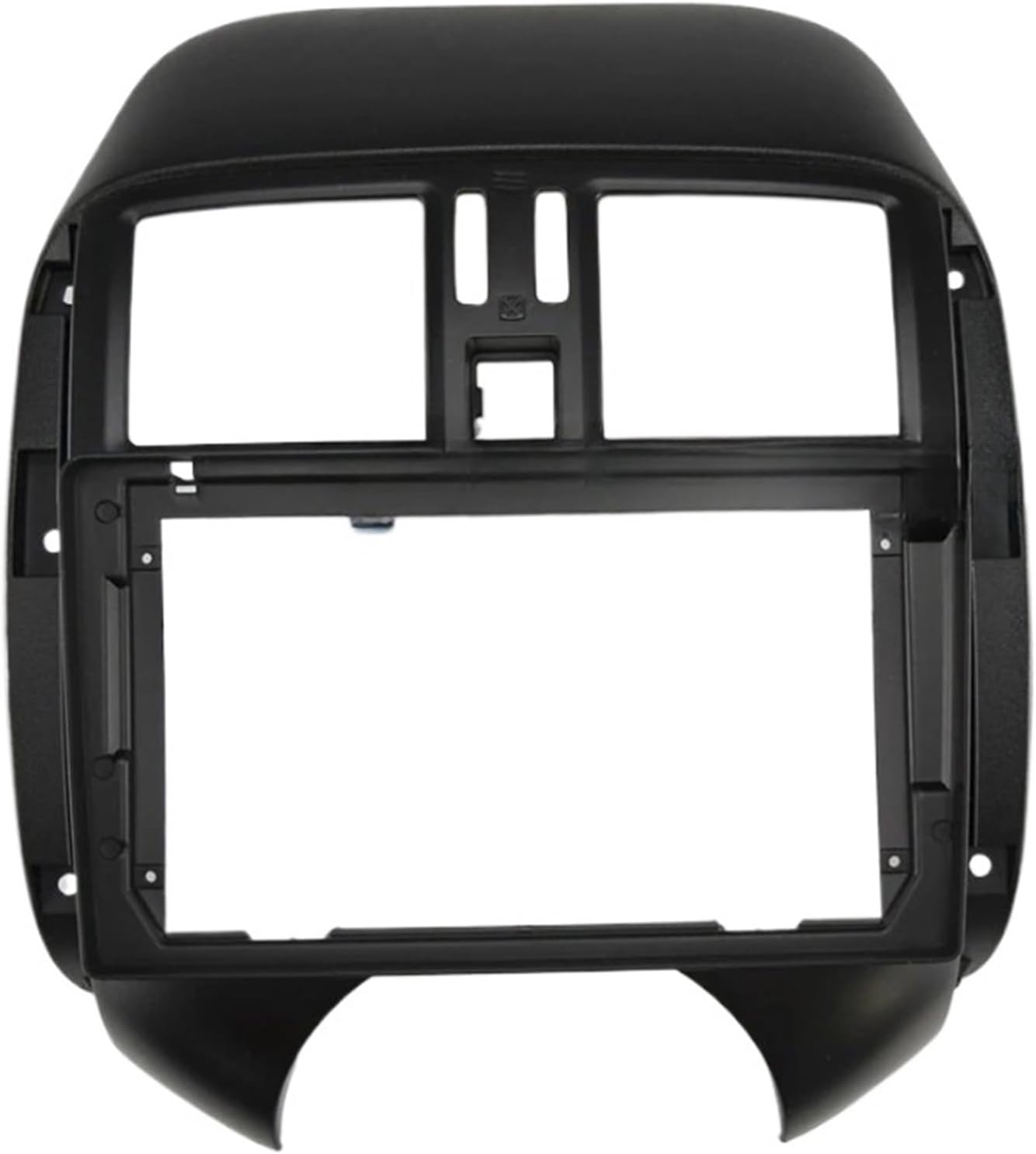 9 Inch Car Fascia Radio Panel Compatible for Nissan Latio (N17) 2012-2014 Dash Kit Install Facia Console Bezel Adapter 9inch Plate Trim