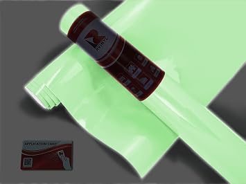 Avery Dennison SF 100 Glow-in-The-Dark Green 120-S 2ft x 10yd Graphic Vinyl Film Sheet Roll - for Cricut, Silhouette Cameo, Craft and Sign Cutters