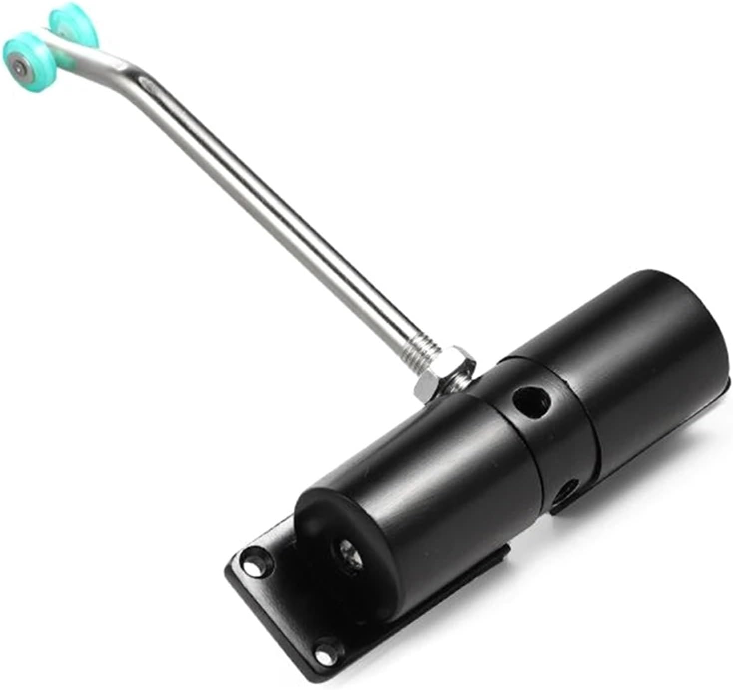 Door Closer Mute Pulley Automatic Door Closing Device for Residential and Light Doors Stainless Steel Surface L9BE 1Pcs