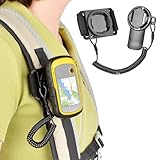 Generturbo Backpack Tether for Garmin Handheld GPS Mount Accessories, Compatible with Garmin eTrex, Rino, Oregon, Alpha and GPSMAP, Hiking or Hunting, Quick Access, Accessible and Secure