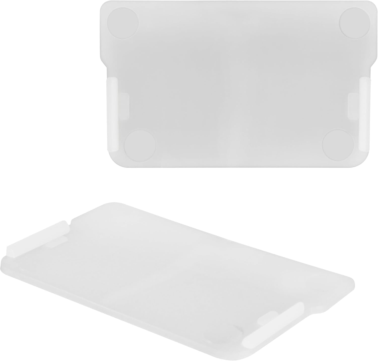 40716 Plastic Width Dividers for Small Drawers in Plastic Cabinets, Custom Storage Inserts Small Parts Organizer, Screw Organizer Clear -20pack