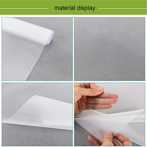 Ocean Decor Collection Privacy Glass Window Films Dark Blue Underwater Sea Animal World With Tropical Fishes Starfish Colorful Coral Diy Home Decoration Glass Stickers Window Film L35.4 X H 78.7 In #TOP7