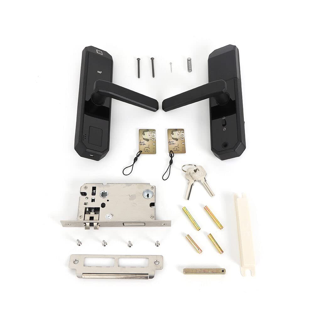 Serratura per porta con impronte digitali e riconoscimento del codice numerico e app Smart Lock per porte interne