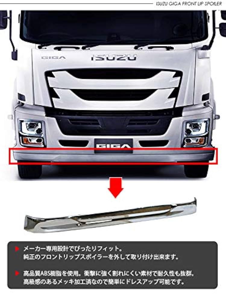 ファイブスターギガ リップスポイラー ステップスカート 楽天市場】いすゞ ファイブスターギガ メッキ ステップスカート
