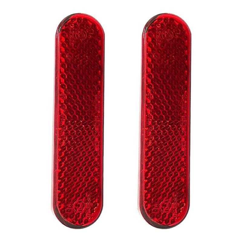 Catadióptrico Moto Homologado E4, 2 Piezas, 95 × 24 × 8 mm