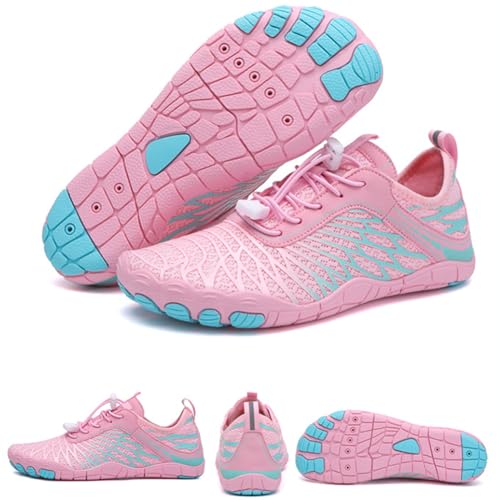 Image of ELETON Barefoot Shoes Women Men Footwear, Wide Toe Box Hiking Zero Drop Non-Slip Quick-Dry River Boat Pool Beach Water Shoes, Lightweight Swimming Running Walking Sneakers Unisex