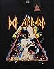 Def Leppard T Shirt Hysteria Band Logo Official Mens Black L #2