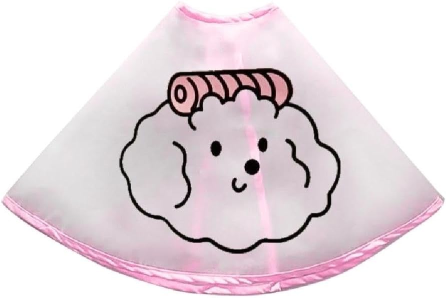 Dogs Slicker Cover-up for Dogs Waterproof Cloak Surround Clothes Cat Pet Cloak Make Grooming Easy Pet Supplies