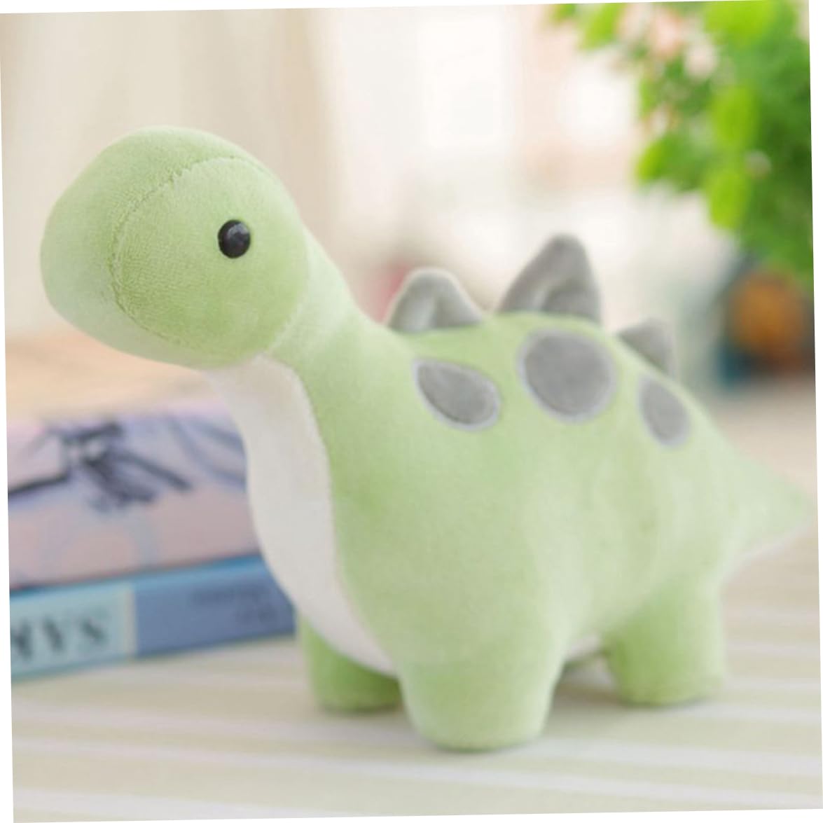 2 Piezas de Juguete de Peluche de Dinosaurio de Dibujos Animados Lindo, Almohada Suave para niños Adultos, Peluche de Dinosaurio, cumpleaños, Juego Coleccionable