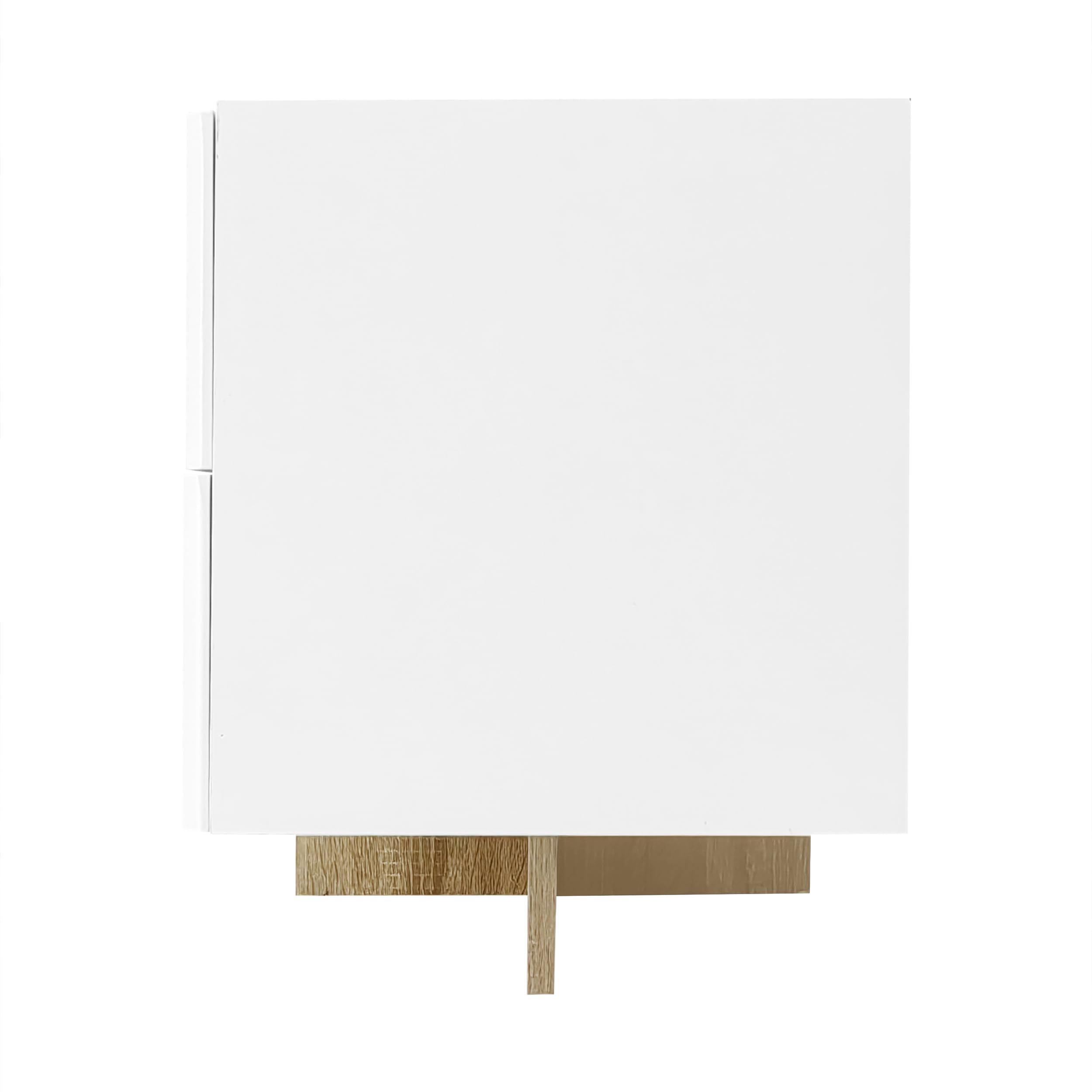 Mobile TV da 190 cm, 3 ante, 2 cassetti, bianco con venature dorate, nere e legno, 190 L x 35 L x 45 H cm (oro bianco)