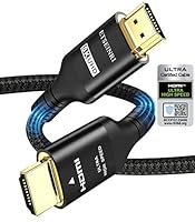8K HDMI 2.1 Kabel 2M, Etseinri HDMI 2.1 zertifiziertes Kabel Ultra HD 48Gbit/s Hochgeschwindigkeit 8K@60, 4K@120 eARC RTX 3090 HDR10 4:4:4 HDCP 2.2&2.3 für Roku/F-ire/S-ony/PS5/4