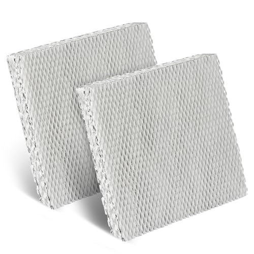 HC22P Whole House Humidifier Filter Pad Replacement Filter Wicks Compatible with Honeywell HE100 HE150 HE220 HE225 HE240 also for AprilAire Water Panel 110 220 550 550B Super Wick Filter -(2 PACK)