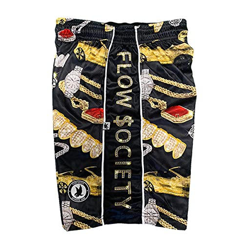 Flow Society Bling Society Boys Lacrosse Shorts | Boys LAX Shorts | Lacrosse Shorts for Boys | Kids Athletic Shorts for Boys2