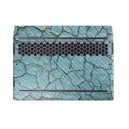 Image of MightySkins Carbon Fiber Skin Compatible With Alienware M17 R5 (2022) Full Wrap Kit - Chipped Paint | Protective, Durable Textured Carbon Fiber Finish | Easy To Apply & Change Styles | Made in the USA