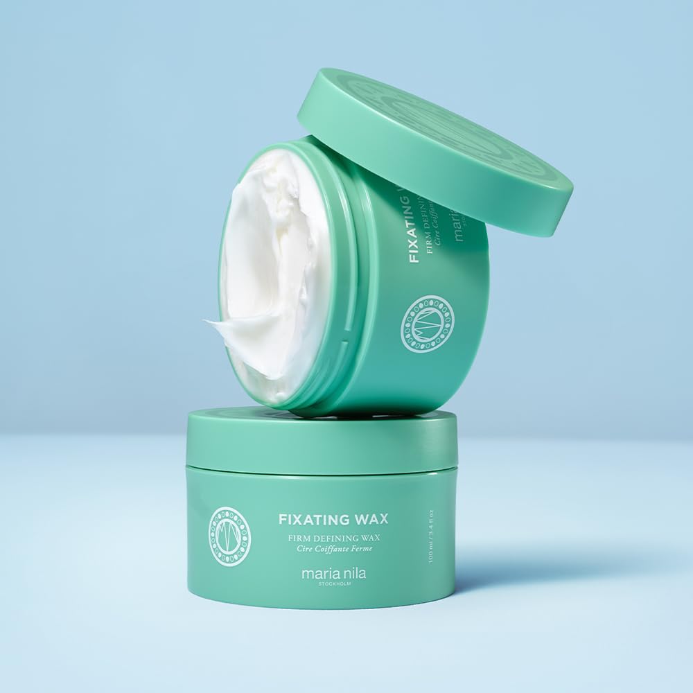Maria Nila Fixating Wax 100 ml, 4/5 Fixierung, matt und wenig Glanz, langanhaltender Halt, für kurzes Haar, 100% vegan