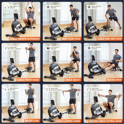 High Performance Magnetic Rowing Machine