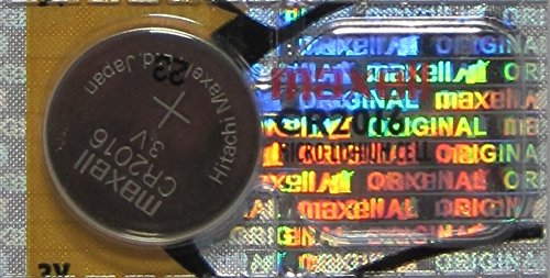 1X Maxell Cr2016 Cr 2016 - 3V Lithium Button Cell Battery Batteries - Official Genuine Maxell #TOP30